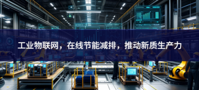 工業物聯網，在線節能減排，推動新質生產力